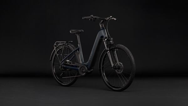 Cube TOURING Hybrid ONE 600, easy entry - grey´n´coolgrey