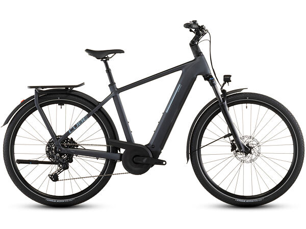 Cube Kathmandu Hybrid ONE 800 - metallicgrey´n´grey