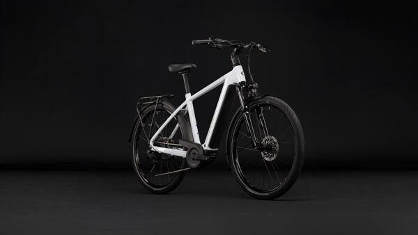 Cube TOURING Hybrid ONE 600 - metallicwhite´n´chrome