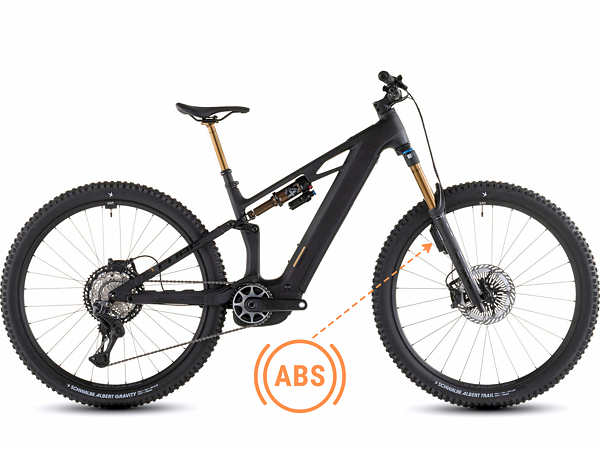 Cube Stereo Hybrid ONE44 HPC AT 800 - carbon´n´gold ABS