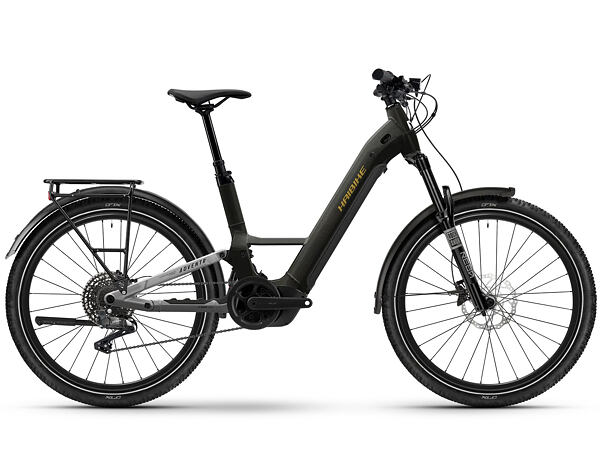Haibike ADVENTR 4 Low - sparkling black/platinum chrome