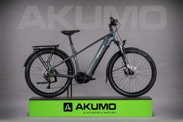 Haibike Trekking 4 - High - Dark silver/pearl - matt