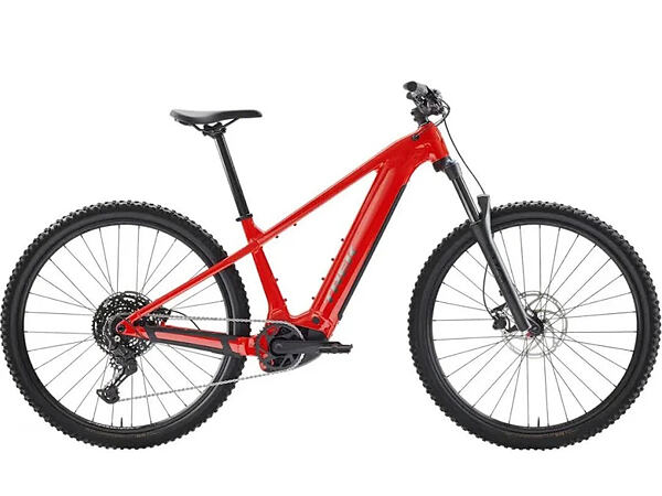 TREK Powerfly+ 4 Gen 5, 29" - Radioactive Red / Black Chrome