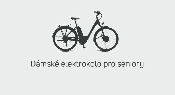 Dámské elektrokolo použitelné i pro seniory