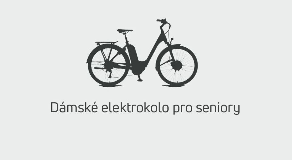 Dámské elektrokolo použitelné i pro seniory