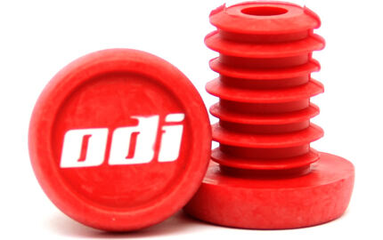 Koncovky řidítek ODI "Push-in" pack 20 ks Red, červené