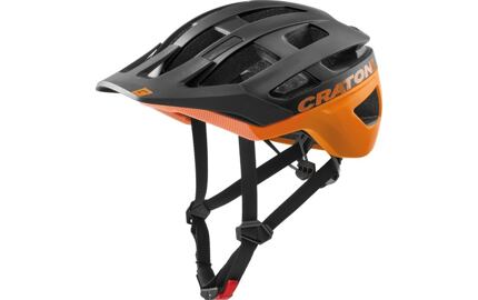 Cyklistická helma Cratoni AllRace (MTB) vel.M/L (56-61cm) cerná/neon.oranž.mat
