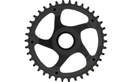 Prevodník E-Bike KMC pro Bosch Gen.4 38 Z., cr, DM, KL 47,5mm,11/128", úzký