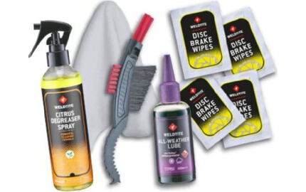 Sada na údržbu kola "Weldtite Bike Care Kit"