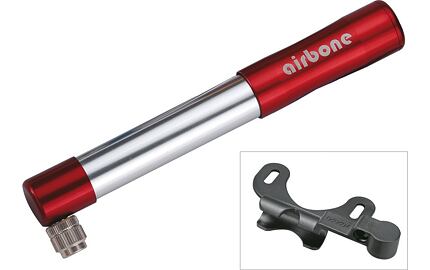 MIni-pumpa Airbone Evolution ZT-505 AV, 185mm, cervená, vc.držáku