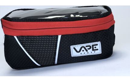 Brašna přední na mobil Vape SMB černá/červená