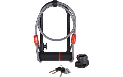 zámek na kolo K-Traz U 17 Cable 12000mm.; prumer kabelu 10mm/0,4"