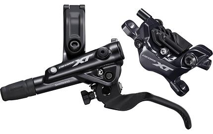 Kotouc.brzda Shimano Deore XT M8120 hyd. Pr.k., levá, 1000mm, crn, +pácka BLM8100