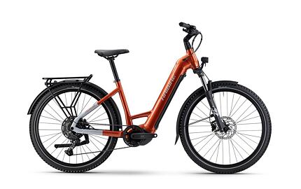 Haibike TREKKING 4 - Low - orange/silver