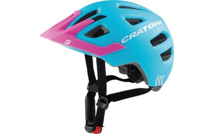 Cykl.helma Cratoni Maxster Pro (detská) vel.S/M (51-56cm) modrá/ružová matná