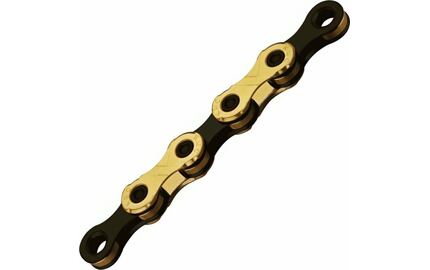 Retez KMC X12 Ti-N 1/2"x11/128",126 cl., 12-s., zlatá/cerná