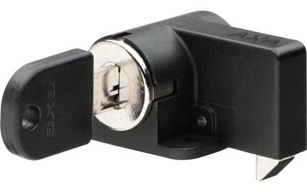 Zámek baterie AXA SHIMANO Rack cerná, solo verze