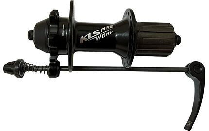 Náboj zad. INTL (6bolt), 32H 135mm KLS firework logo black