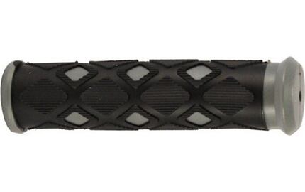 Gripy velo černo-šedé 130 mm