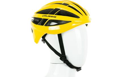 Crussis - Cyklistická přilba CRUSSIS 03011 - žlutá vel. L (58-62cm)