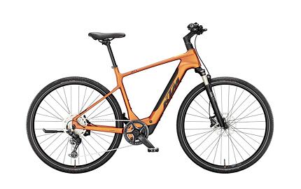 KTM Macina Cross SX Elite Herren - burnt orange matt (blk+orange)