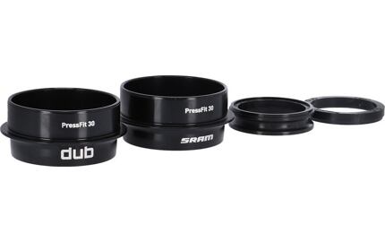 Stred.složení SRAM DUB PressFit 30 100 SBC, Alu, cerná, MTB Fat