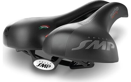 Sedlo Selle SMP Martin Touring Medium cerná, unisex, 255x218mm, cca  600g