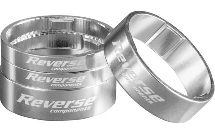 Podložka distanční Reverse Alloy Ultra-Lite set 1 1/8" Silver