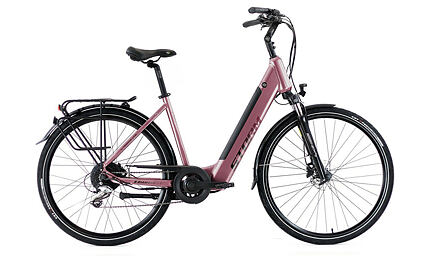 STORM E-Diamond 1 low step HR3 020 522 Wh - růžová