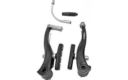 Brzdy V-brake Alhonga 7052 AD2 AL, P + Z černé