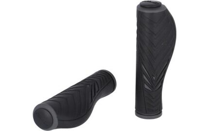 XLC gripy GR-G25 cerná/bílá, 130 mm