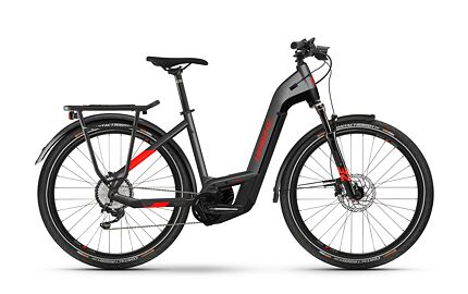 Haibike Trekking 9 - Low - Anthracite/Red