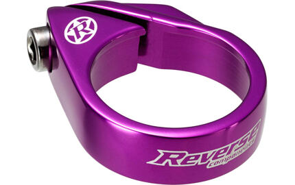 Objímka sedlovky Reverse Bolt 34,9 mm Purple