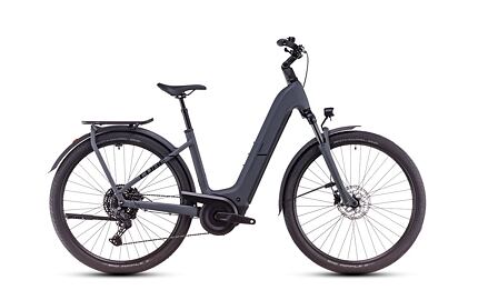 Cube Kathmandu Hybrid ONE, easy entry - shadowgrey´n´black