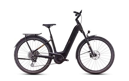 Cube Kathmandu Hybrid SLT, easy entry - golddust´n´black