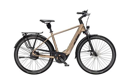 KTM Macina City 810 Belt - Olive Pearl matt (Black+Orange)