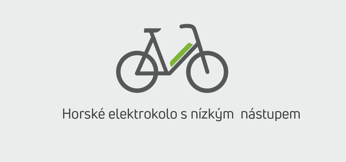 Horské elektrokolo s nízkým nástupem