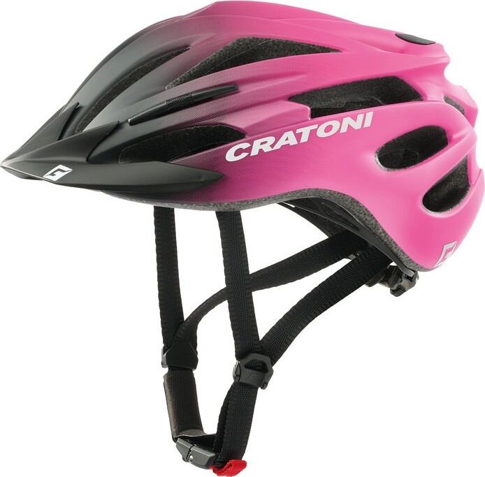 Cykl.helma Cratoni Pacer Jr. vel.S/M (54-58cm) cerná/ružová matná