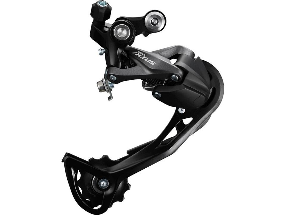 měnič SHIMANO Altus RD-M2000 Shadow typ, 9 speed, černý, v krabičce