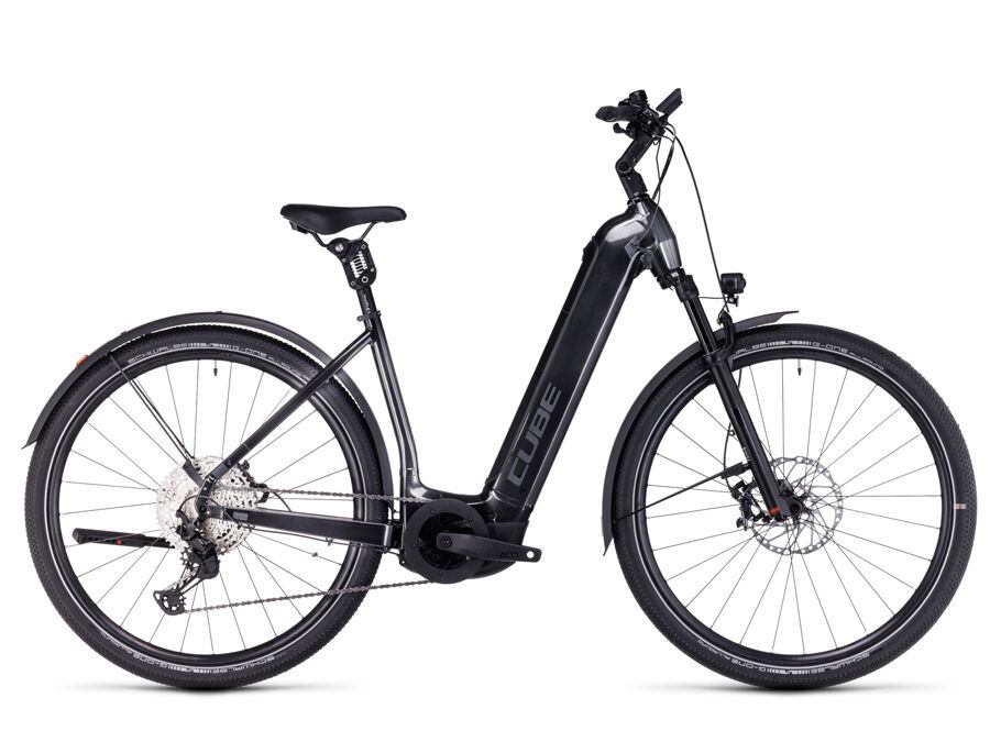 Cube Nuride Hybrid SLT 750 Easy Entry Allroad - Grey´n´black