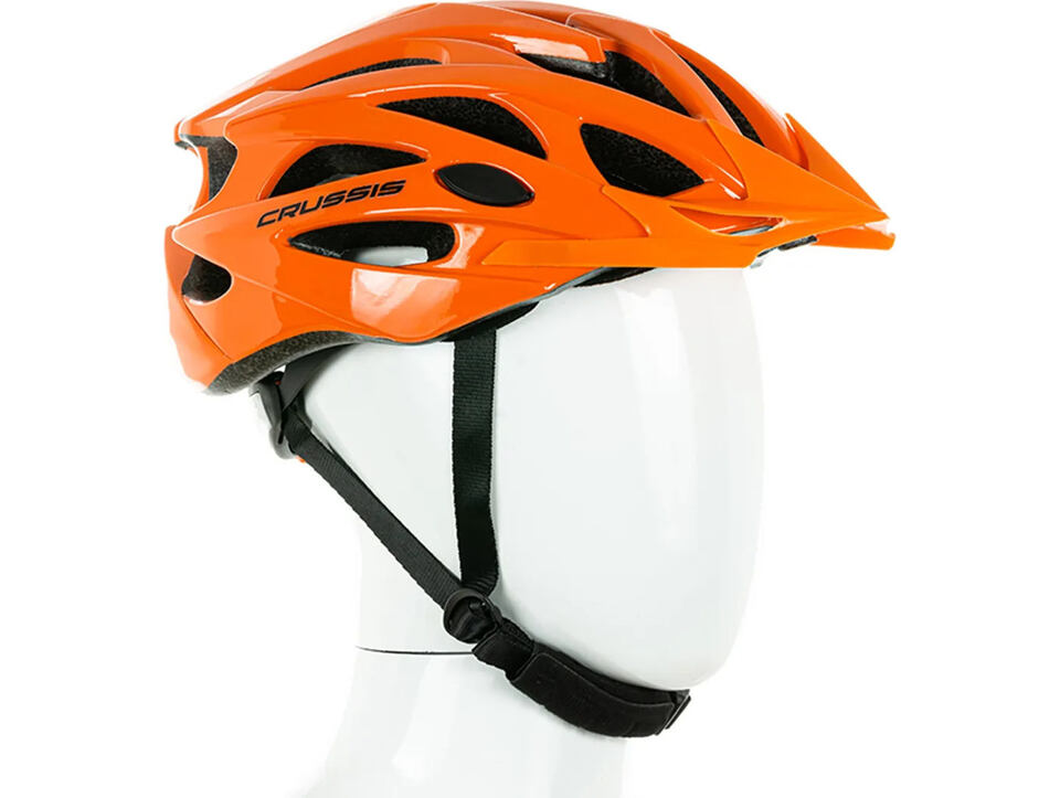 Crussis - Cyklistická přilba CRUSSIS 03013  - červená vel. S (50-55cm)