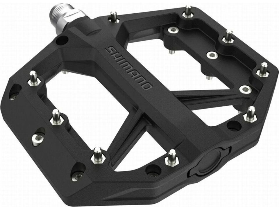 pedály SHIMANO PD-GR400 Flat černé BMX, DH, slalom, v krabičce