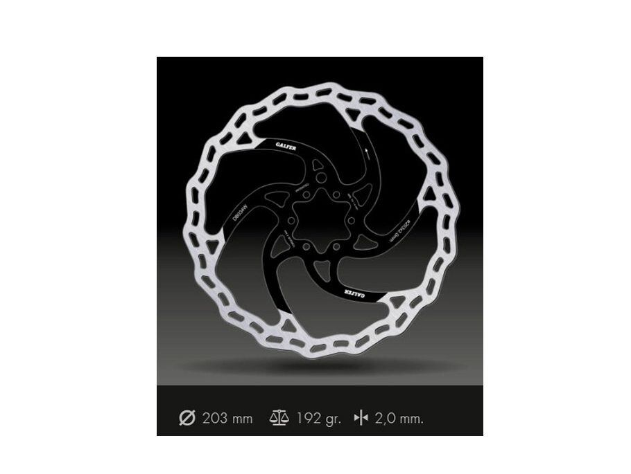 Galfer Fixed Wave | uchycení šrouby, 203 mm, 2,0mm