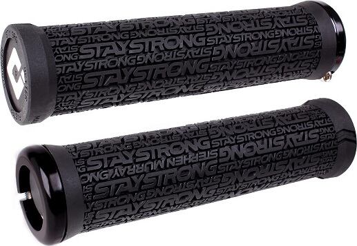 Gripy MTB ODI Stay Strong V2.1 Lock-on Black/black