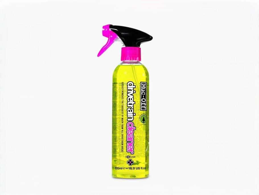 čistič MUC-OFF Bio Drivetrain Cleaner 500 ml - Silně odmašťující bio čistič na řetězy