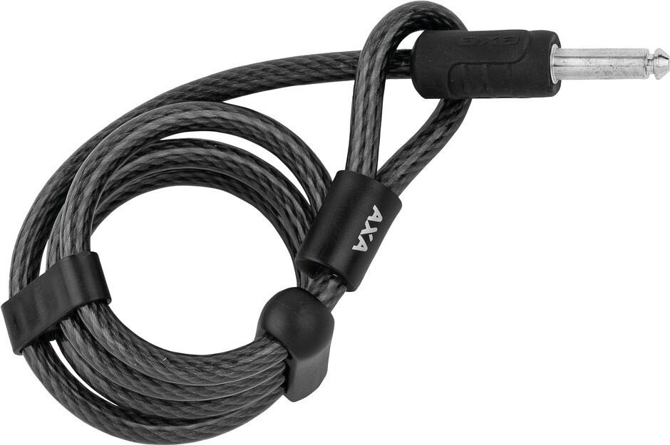 Zástrc.zámek Axa RLS 115/10 tm.šedá, délka 115 cm, Ø 10 mm
