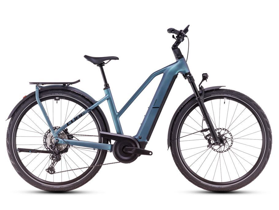 Cube Kathmandu Hybrid SLX, trapeze - smaragdgrey´n´black