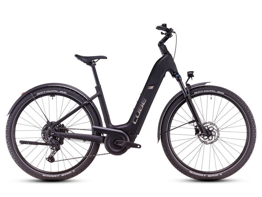 Cube Nuride Hybrid Pro 800 Allroad, easy entry - Black´n´bronze
