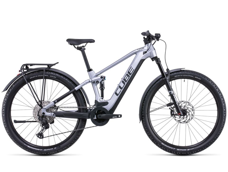 Cube Stereo Hybrid 120 Race 625 Allroad - Polarsilver´n´black