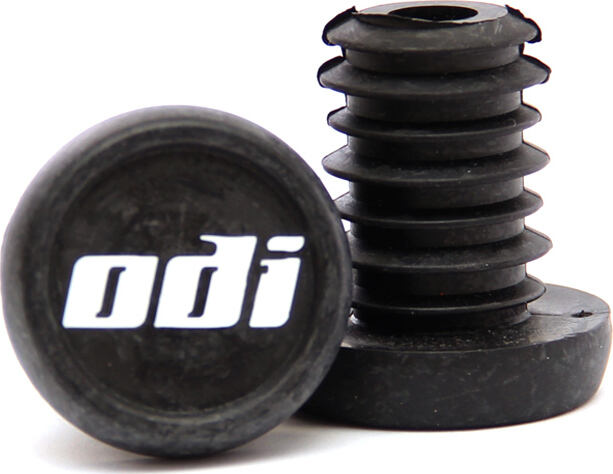 Koncovky řidítek ODI "Push-in" pack 20 ks Black, černé